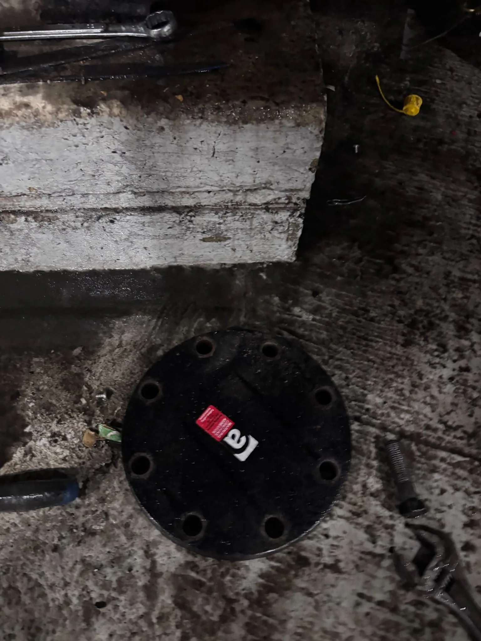 Artex scraping from a concrete ceiling during Dalston refurbishment