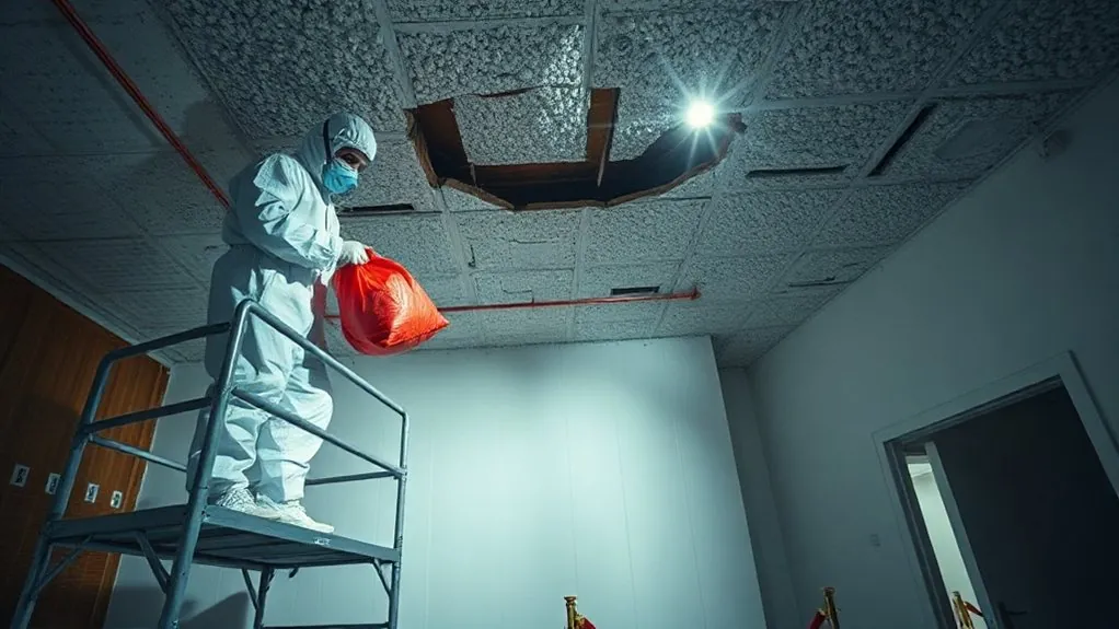 Asbestos Ceiling Removal in Dalston — HSE-licensed specialists